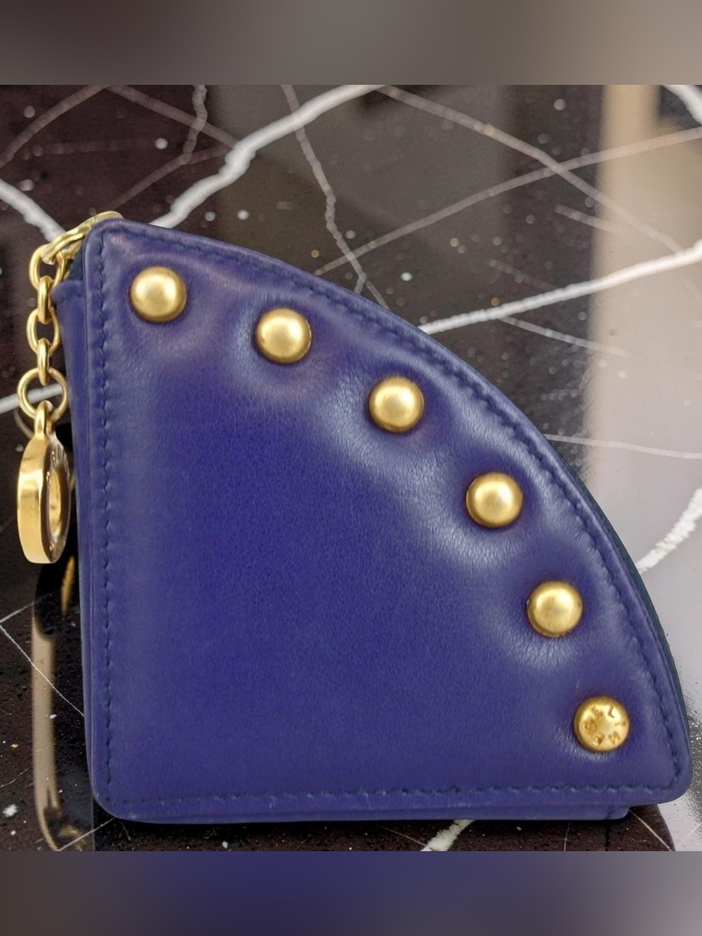 CELINE Leather Coin Purse 😍💙✨